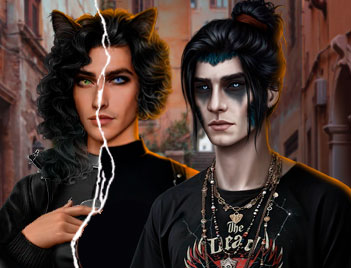 Ветка c Оникс/ом и Таллисом из Клуба Романтики