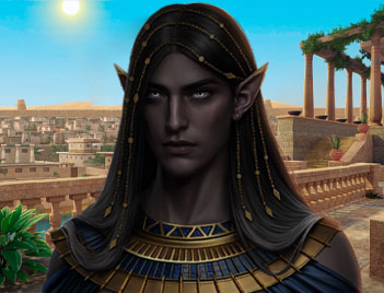 Ветка c Анубисом из Клуба Романтики